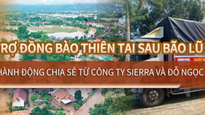 Hỗ Trợ Đồng Bào Thiên Tai Sau Bão Lũ Yagi - Một Hành Động Chia Sẻ Từ Công Ty Sierra và Đỗ Ngọc Hùng